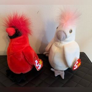 2 Beanie Original Baby